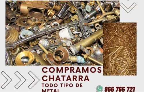 compro bronce, chatarra